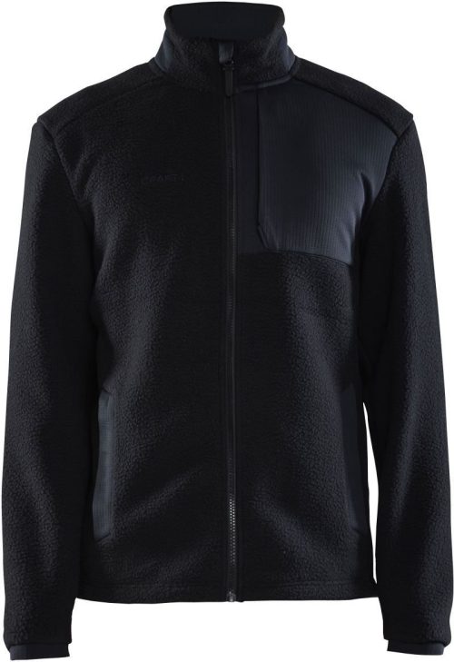 Herren Sherpa Fleece Jacke ADV Pile Fleece Jacket M – Craft Corporate in Black