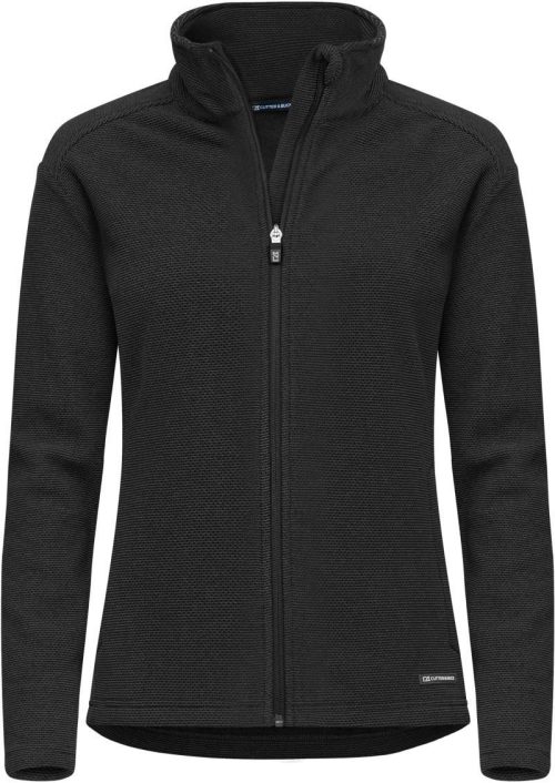 Damen Fleece Jacke "Hunts Point" Hunts Fleece Jacket Women – Cutter & Buck in Black