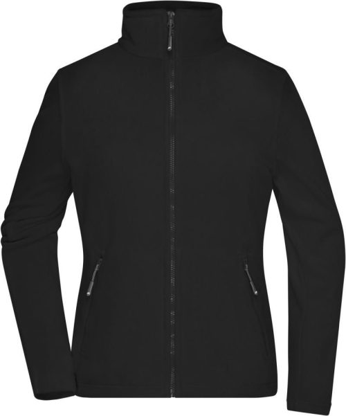 Damen Microfleece Jacke JN 781 – Daiber in Black