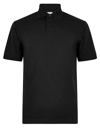 Regular Fit Recycled Superwash® 60º Polo – Kustom Kit in Black