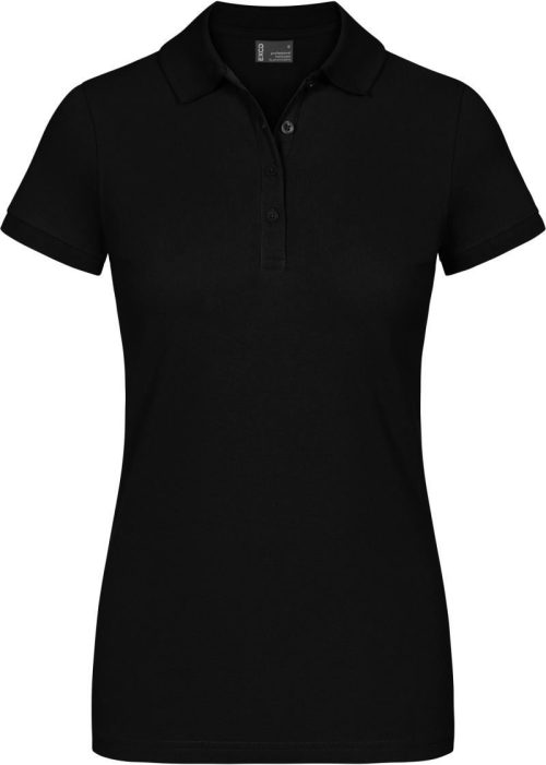 Damen Piqué Workwear Polo - EXCD 4405 – Promodoro in Black