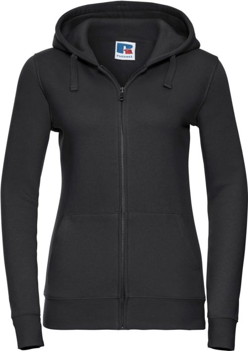 Damen Kapuzen Sweatjacke "Authentic" 266F – Russell Athletic in Black