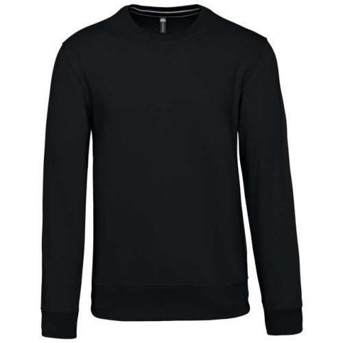 Crew Neck Sweatshirt – Kariban in Black