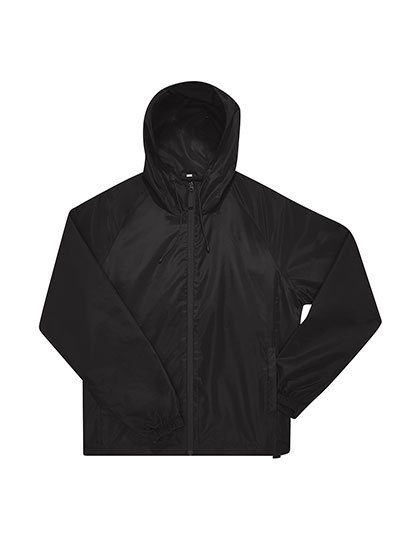 #Reset Windbreaker – B&C BE INSPIRED in Black