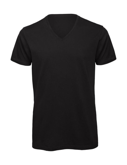 Organic Cotton Inspire V-neck T-shirt TM044 – B&C in Black