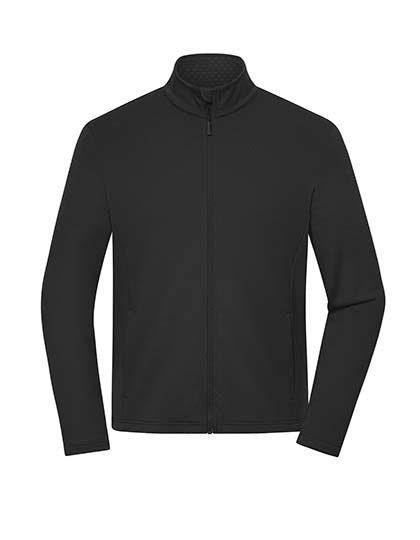 Men´s Sports Structured Fleece Jacket – Daiber in Black