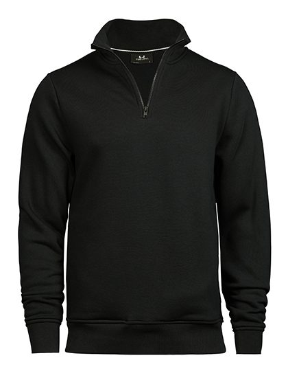 Half Zip Sweatshirt – Tee Jays in Black