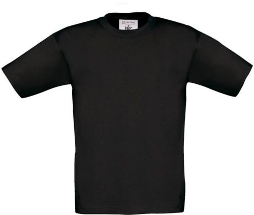 Kinder T-Shirt Exact 150 /kids – B&C in Black