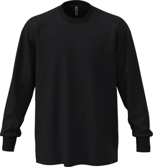 Schweres Oversize T-Shirt langarm N 7211 – Next Level Apparel in Black
