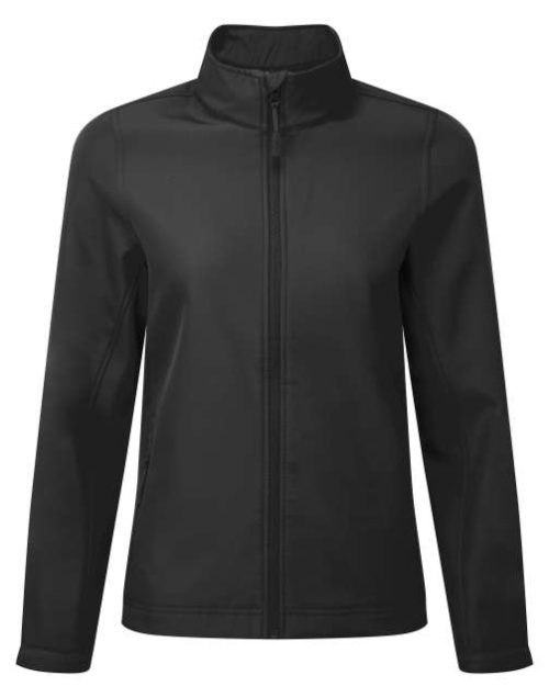 Women’s Windchecker® Printable & Recycled Softshell Jacket – Premier in Black