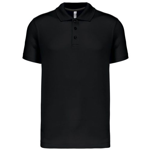 Kurzarm Herren Polo Quick Dry PA480 – Proact in Black