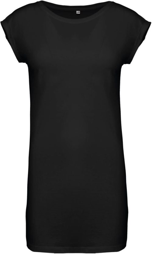 T-Shirt Kleid K 388 – Kariban in Black