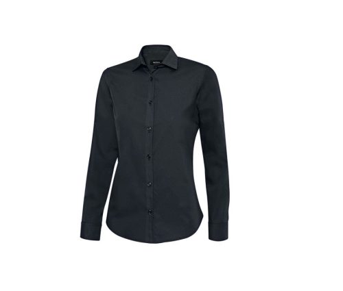 Women's Long-Sleeve Shirt 405011 – Velilla in Black