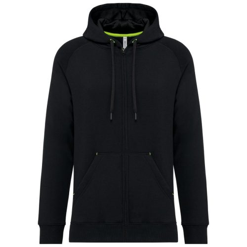Unisex-kapuzenjacke mit zipper PA383 – Proact in Black