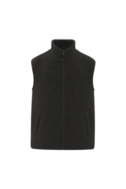 Ärmellose Sherpa-Jacke für Herren SP603 – Spasso in Black
