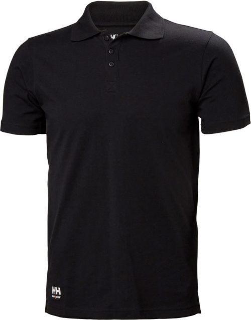 Herren Piqué Polo "Classic 2.0" Classic 2.0 79398 – Helly Hansen in Black