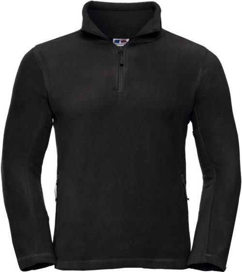 Fleece Pullover mit 1/4 Zip 874M – Russell Athletic in Black
