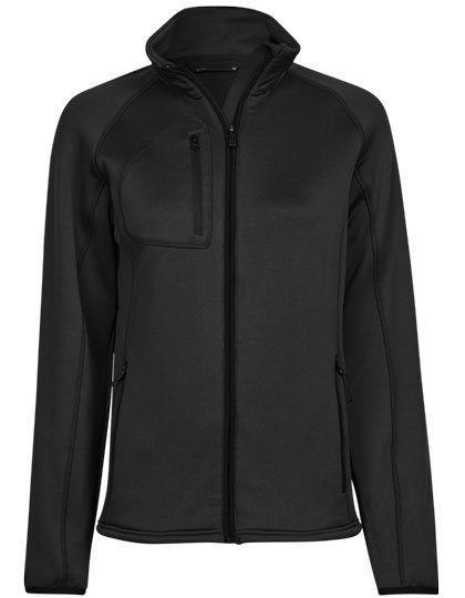 Women´s Stretch Fleece Jacket – Tee Jays in Black