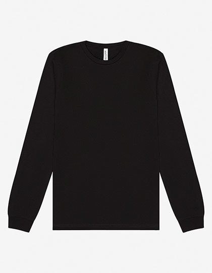 Unisex Jersey Long Sleeve Tee – Bella+Canvas in Black