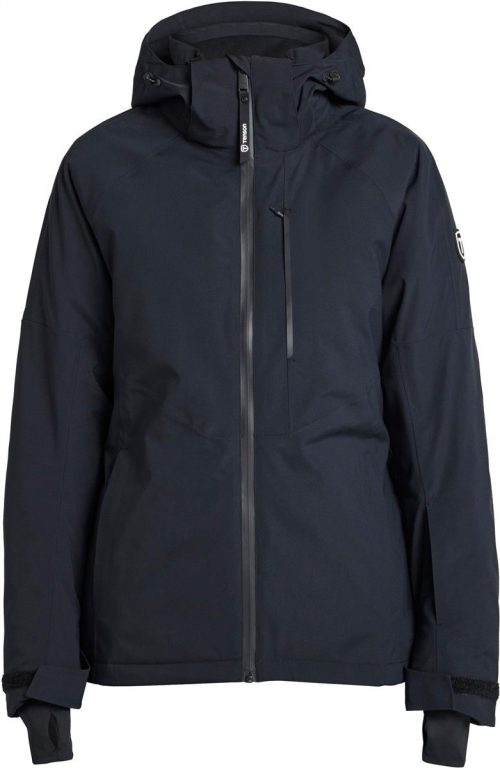 Damen Kapuzen Skijacke Core Ski Jacket Women – Tenson in Black