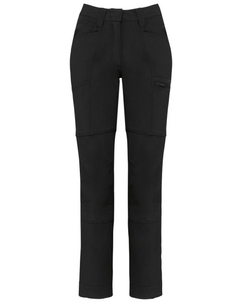 Recycelte Damen-Stretchhose WK745 – WK in Black