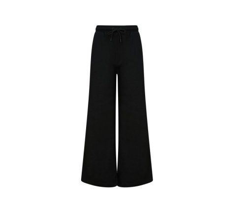 Women´s Sustainable Fashion Wide Leg Joggers – SF Clothing in Black