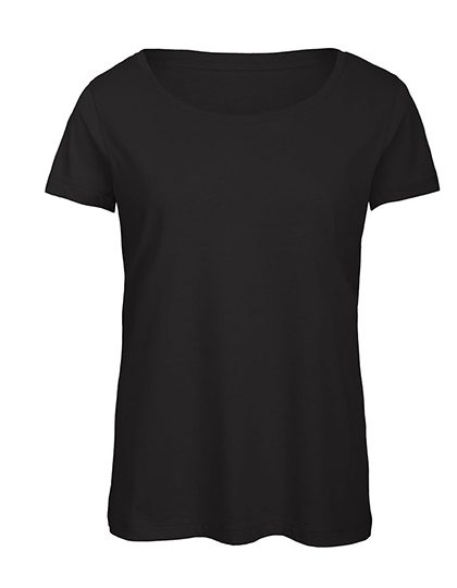 Women´s Triblend T-Shirt – B&C BE INSPIRED in Black