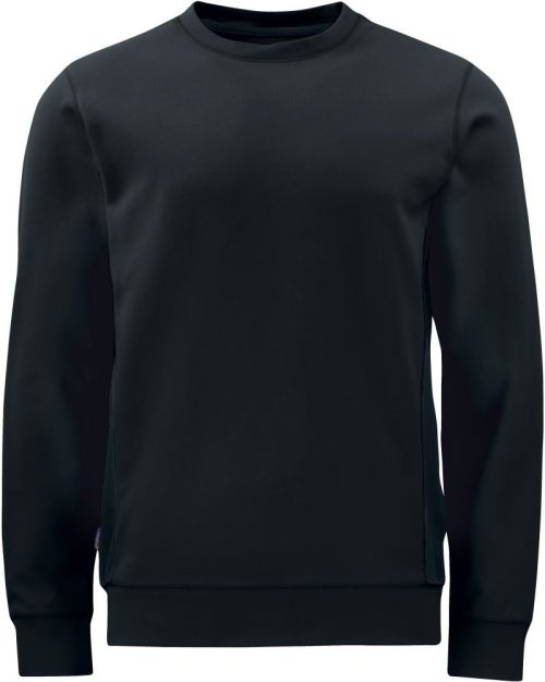 Schwerer Doubleface Workwear Sweater 2127 Sweatshirt Roundneck – ProJob in Black