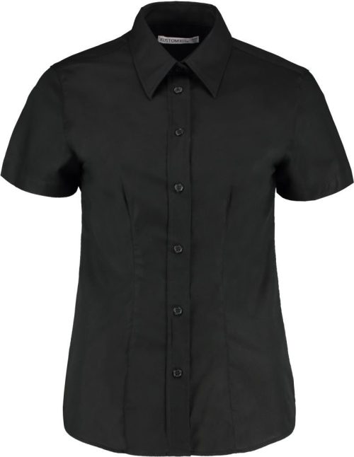 Workwear Oxford Bluse kurzarm KK 360 (6-24) – Kustom Kit in Black