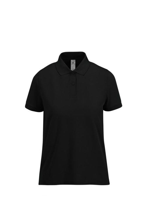 MY POLO 210 Damen mit kurzen Ärmeln PW463 – B&C in Black