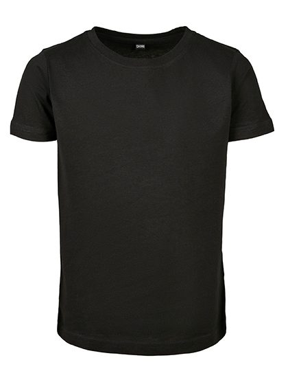 Girls Short Sleeve Tee – Build Your Brand in Black