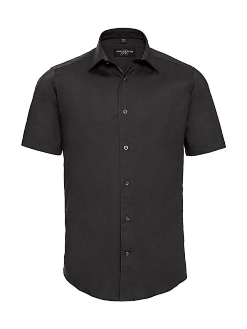 Fitted Stretch Shirt 0R947M0 – Russell Collection in Black