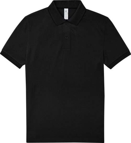 Schweres Piqué Polo My Polo 210 – B&C in Black