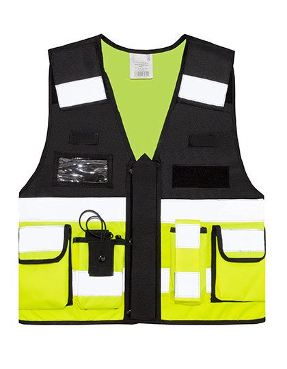 Tactical Safety Vest "bonn" – Korntex in Black