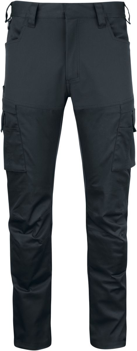 Herren Stretch Workwear Hose 2552 Service Pants Stretch (146-156) – ProJob in Black
