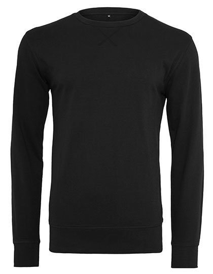 Light Crew Sweatshirt – Build Your Brand in Black