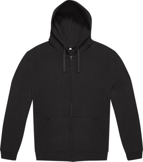 Unisex Kapuzen Sweatjacke ID.334 Zip Hood – B&C in Black