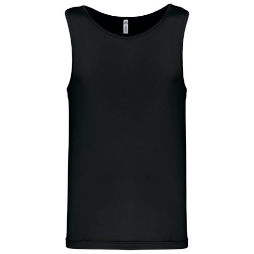 Herren Basic Sport Funktionsshirt ärmellos PA441 – Proact in Black
