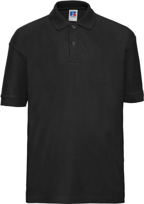 Kinder Piqué Polo 539B – Russell Athletic in Black
