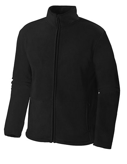 Men´s Full Zip Fleece Jacket – Starworld in Black