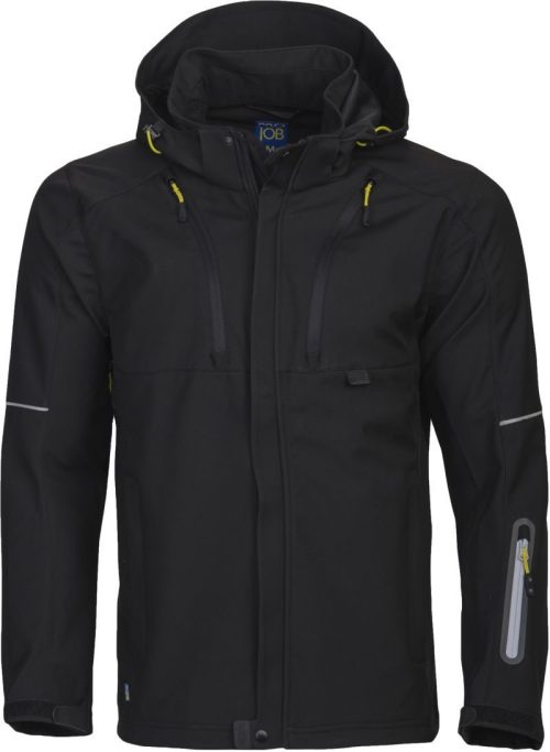 Workwear 3-Lagen Softshell Jacke 3406 Functional Jacket – ProJob in Black