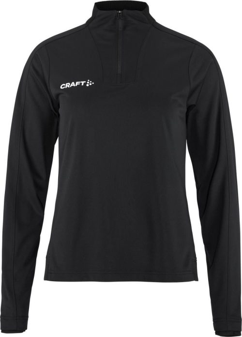 Damen Trainingsjacke mit 1/4 Zip Evolve 2.0 Half Zip W – Craft Teamwear in Black