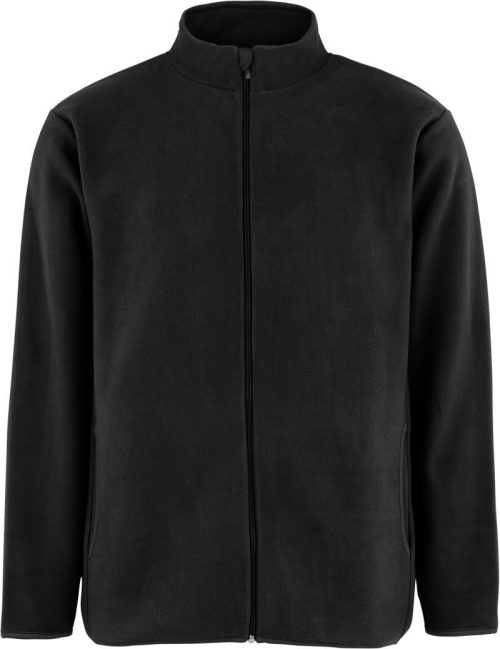 Schwere Fleece Jacke R 73601 – Neutral in Black