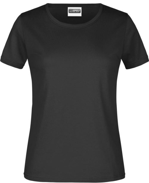 Schweres Damen T-Shirt JN 789 – Daiber in Black