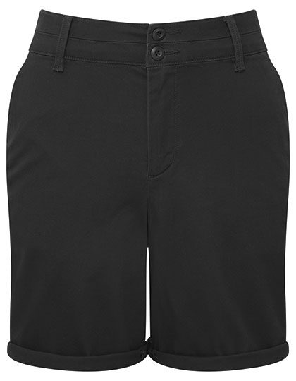 Women´s Ultimate Chino Shorts – Asquith & Fox in Black