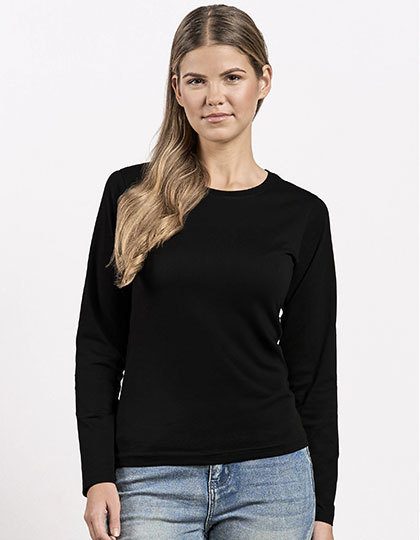 Women´s Premium-T Longsleeve – Promodoro in Black