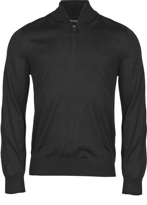 Herren 1/4 Zip Pullover TJ 6010 – Tee Jays in Black