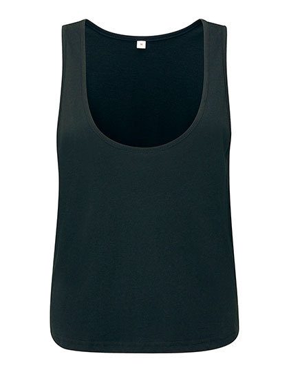 Women’s Crop Vest – Mantis in Black