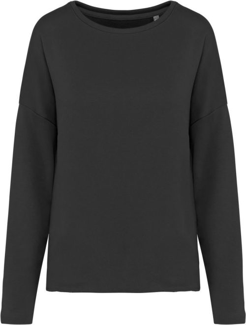 Damen Oversize Sweater K 471 – Kariban in Black