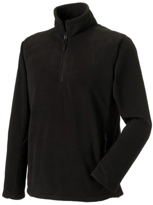 1/4 Zip Outdoor Fleece R-874M-0 – Russell in Black